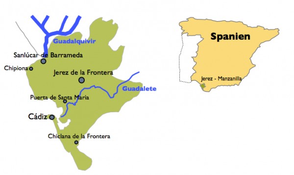 Weinbaugebiet von Jerez und Sanlúcar de Barrameda